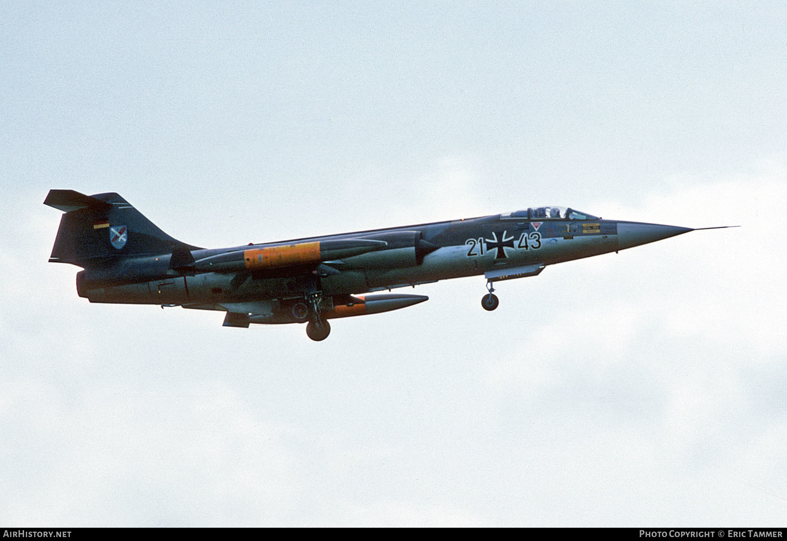 Aircraft Photo of 2143 | Lockheed F-104G Starfighter | Germany - Air Force | AirHistory.net #646433