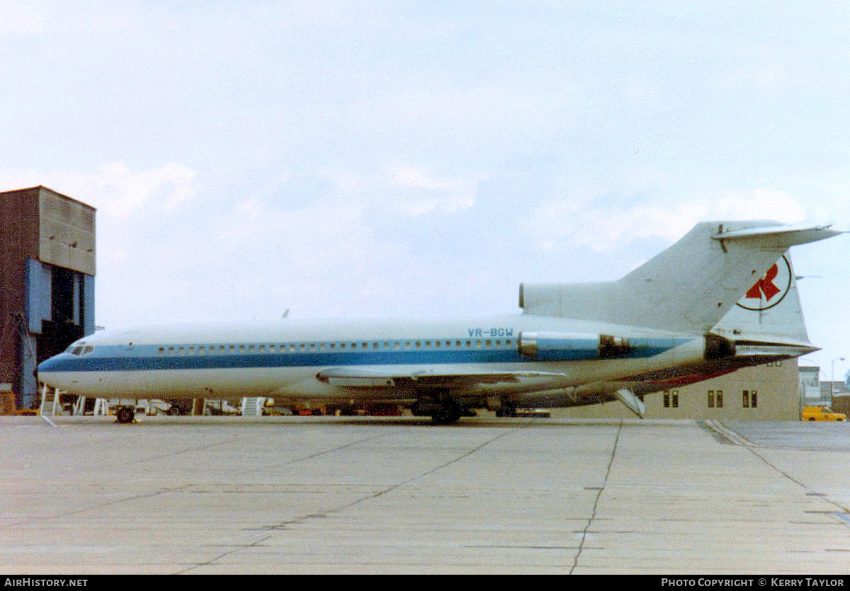 Aircraft Photo of VR-BGW | Boeing 727-30 | AirHistory.net #646440