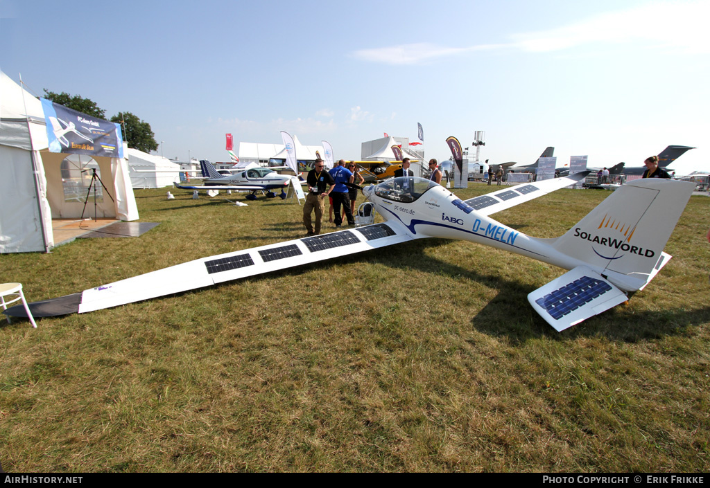 Aircraft Photo of D-MELN | Solar World Elektra One | AirHistory.net #646445