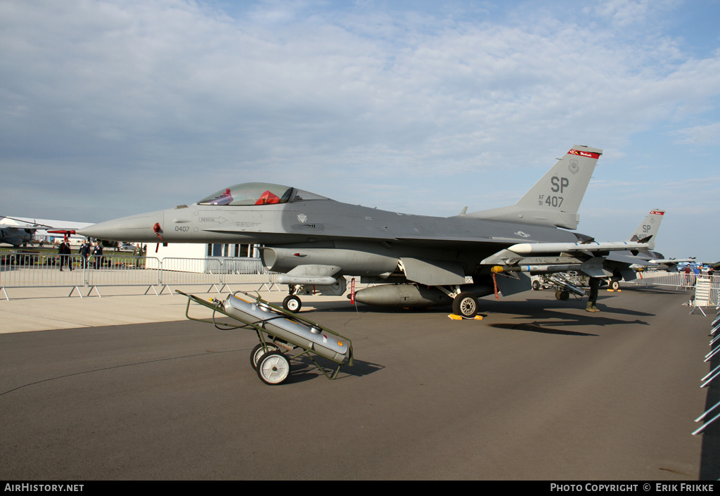 Aircraft Photo of 91-0407 / AF91-407 | General Dynamics F-16CM Fighting Falcon | USA - Air Force | AirHistory.net #646463
