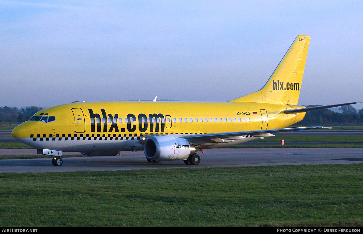 Aircraft Photo of D-AHLF | Boeing 737-5K5 | Hapag-Lloyd Express | AirHistory.net #646467