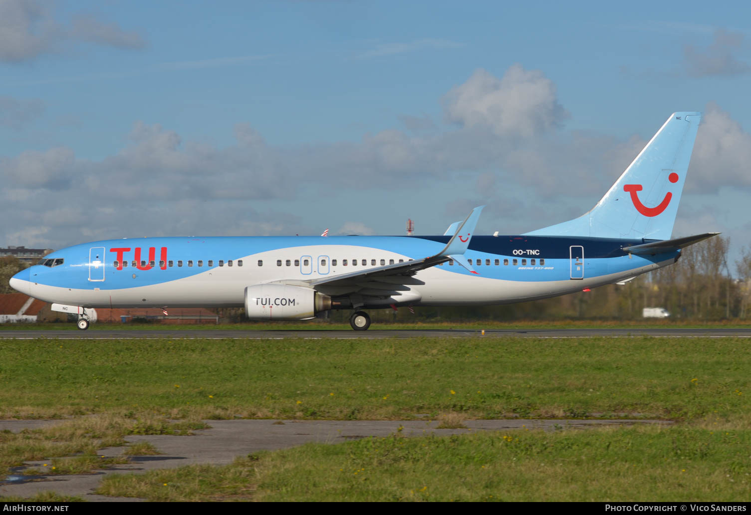 Aircraft Photo of OO-TNC | Boeing 737-8K5 | TUI | AirHistory.net #646481