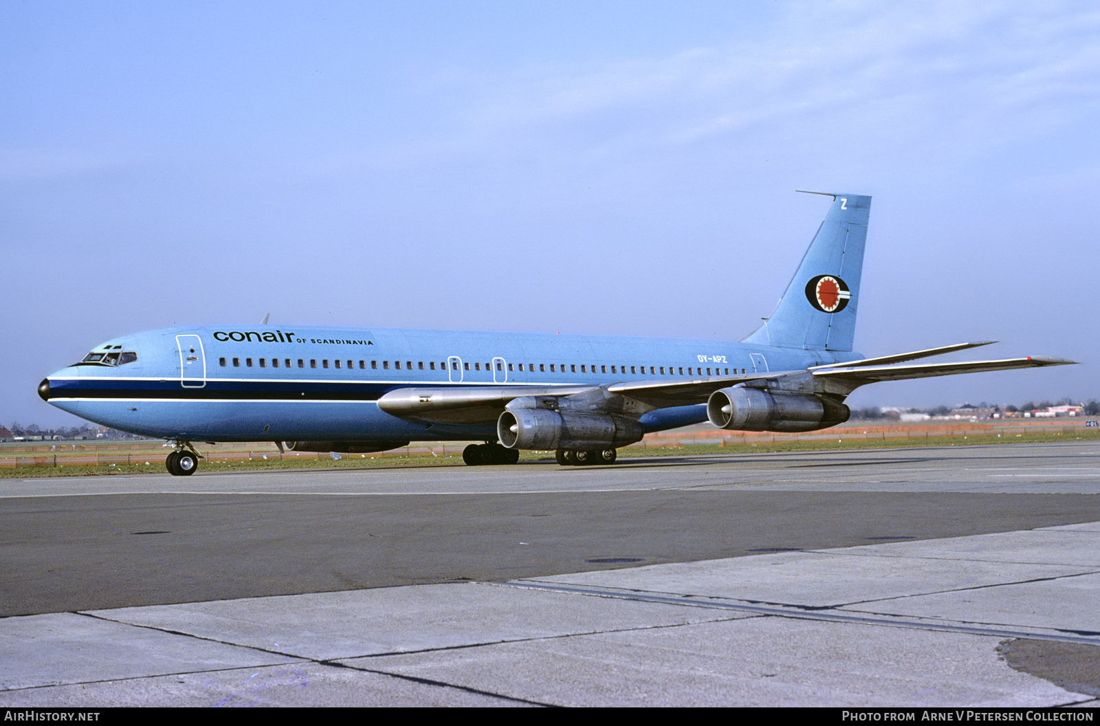 Aircraft Photo of OY-APZ | Boeing 720-051B | Conair of Scandinavia | AirHistory.net #646484