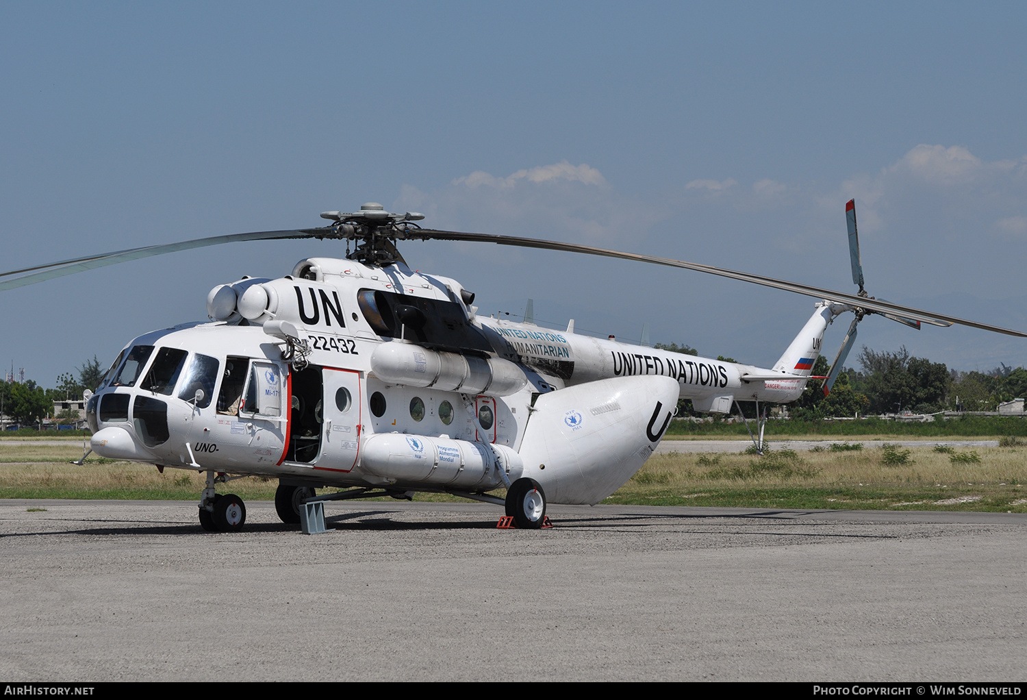 Aircraft Photo of RA-22432 | Mil Mi-171C | United Nations Humanitarian Air Service | AirHistory.net #646490