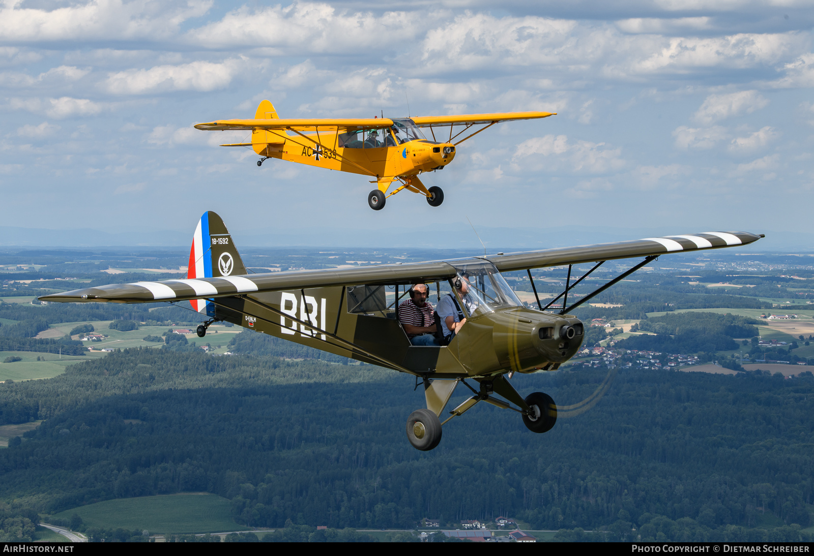 Aircraft Photo of D-ENLM | Piper L-18C Super Cub | France - Army | AirHistory.net #646498