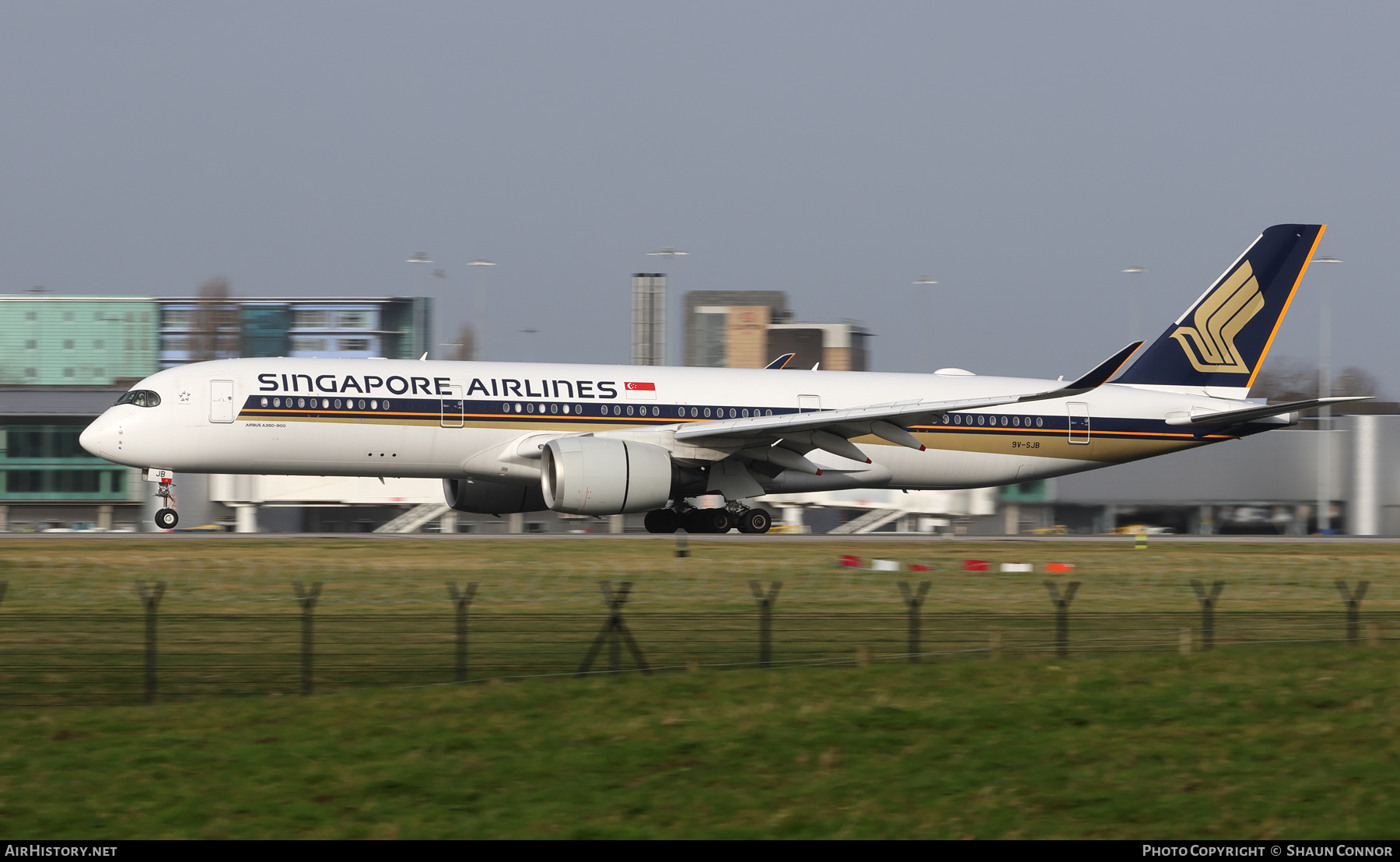 Aircraft Photo of 9V-SJB | Airbus A350-941 | Singapore Airlines | AirHistory.net #646504