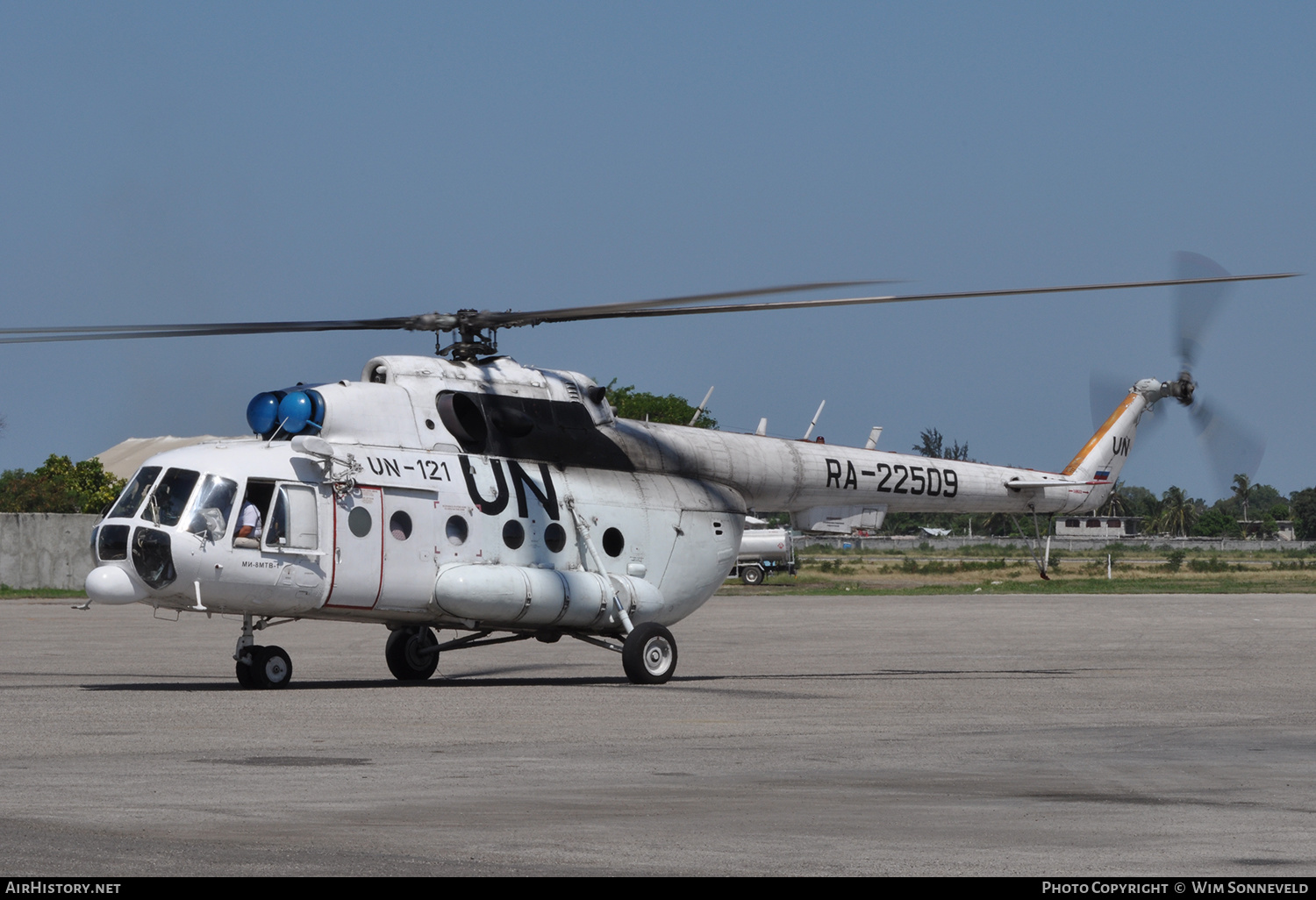 Aircraft Photo of RA-22509 / UN-121 | Mil Mi-8MTV-1 | United Nations | AirHistory.net #646509