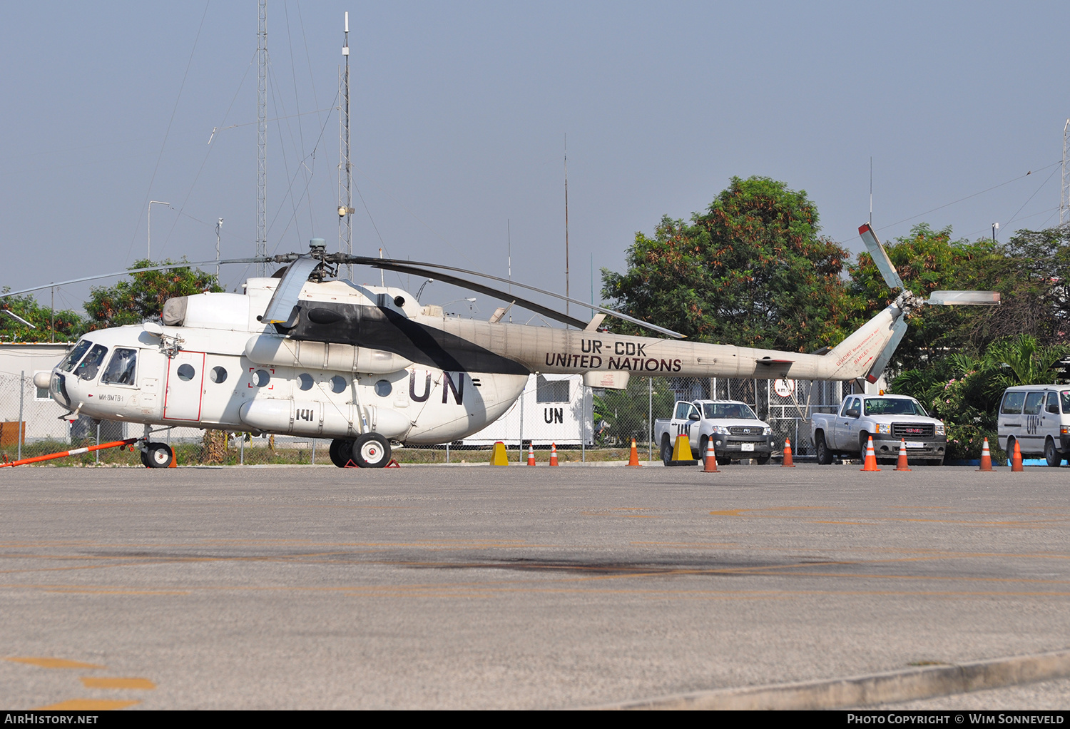 Aircraft Photo of UR-CDK / 141 | Mil Mi-8MTV-1 | United Nations | AirHistory.net #646515