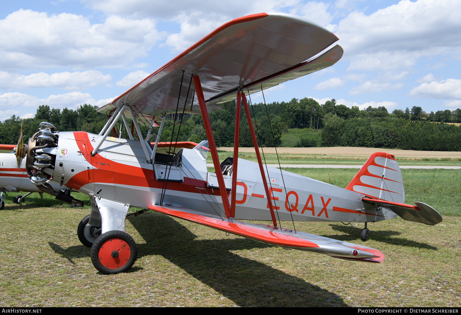 Aircraft Photo of D-EQAX | Focke-Wulf Fw-44J Stieglitz | AirHistory.net #646517