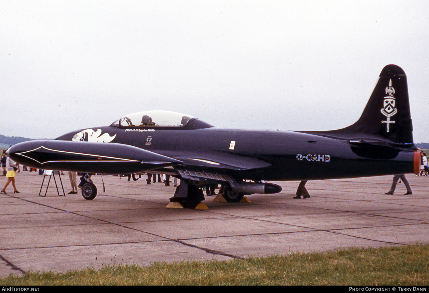 Aircraft Photo of G-OAHB | Canadair CT-133 Silver Star 3 | AirHistory.net #646527