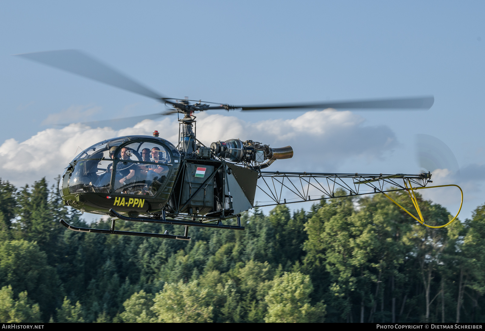 Aircraft Photo of HA-PPN | Sud SA-318C Alouette II | AirHistory.net #646535