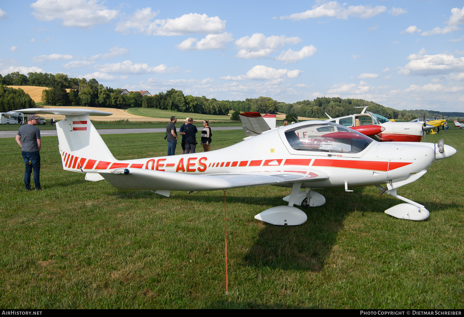 Aircraft Photo of OE-AES | Diamond DA20A-1 Katana | AirHistory.net #646541