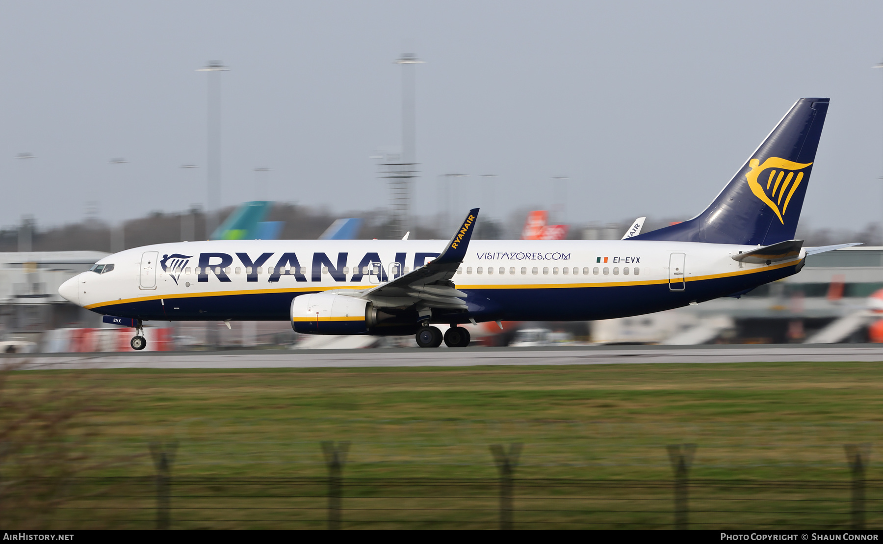Aircraft Photo of EI-EVX | Boeing 737-8AS | Ryanair | AirHistory.net #646548