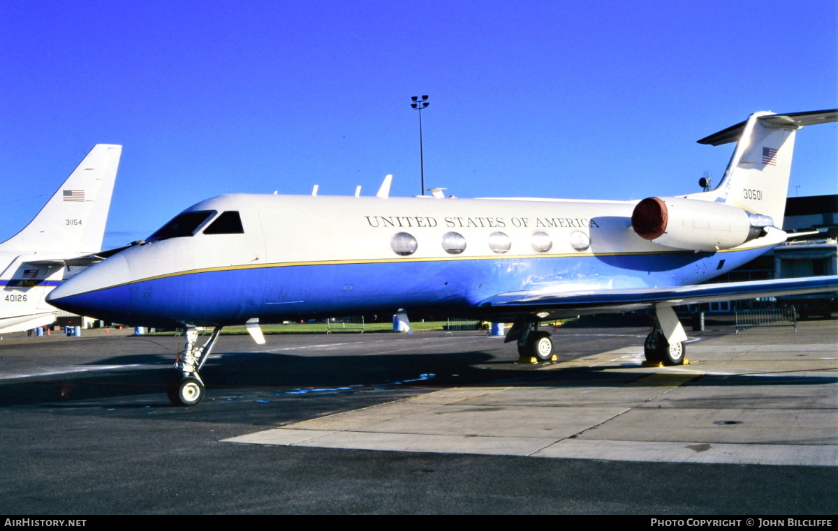 Aircraft Photo of 83-0501 / 30501 | Gulfstream Aerospace C-20A Gulfstream III (G-1159A) | USA - Air Force | AirHistory.net #646549