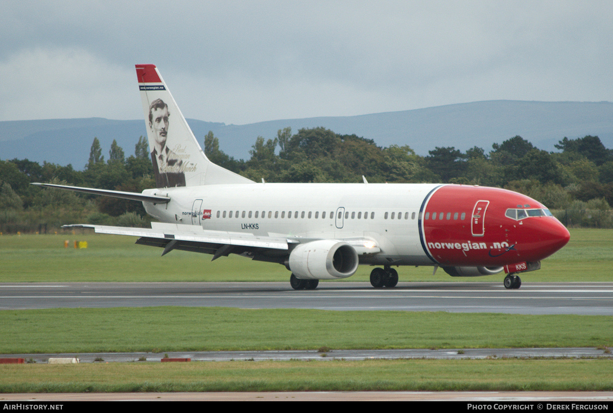 Aircraft Photo of LN-KKS | Boeing 737-33A | Norwegian | AirHistory.net #646550