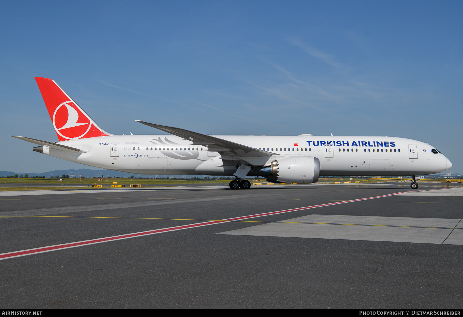 Aircraft Photo of TC-LLU | Boeing 787-9 Dreamliner | Turkish Airlines | AirHistory.net #646554