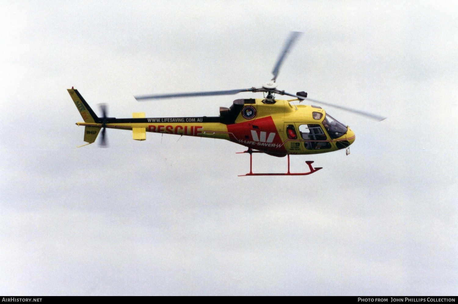 Aircraft Photo of VH-ELP | Aerospatiale AS-350B Ecureuil | Lifesaver Helicopter Rescue Service | AirHistory.net #646561