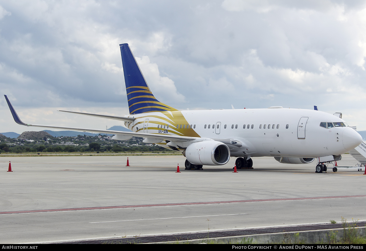 Aircraft Photo of A6-AIN | Boeing 737-7Z5 BBJ | AirHistory.net #646575