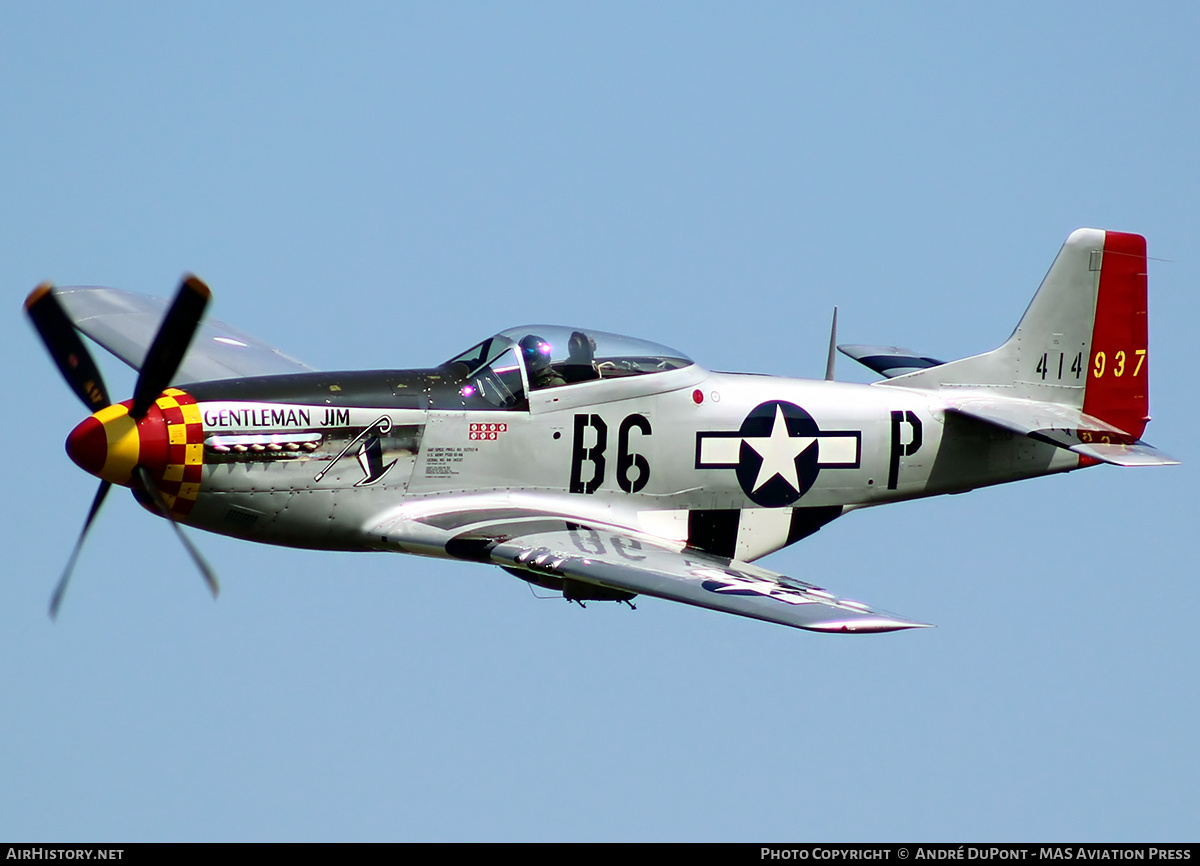 Aircraft Photo of N551J / NL551J / 414937 | North American P-51D Mustang | USA - Air Force | AirHistory.net #646583