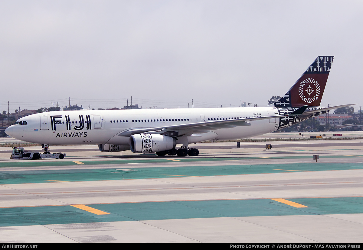 Aircraft Photo of DQ-FJV | Airbus A330-243 | Fiji Airways | AirHistory.net #646584