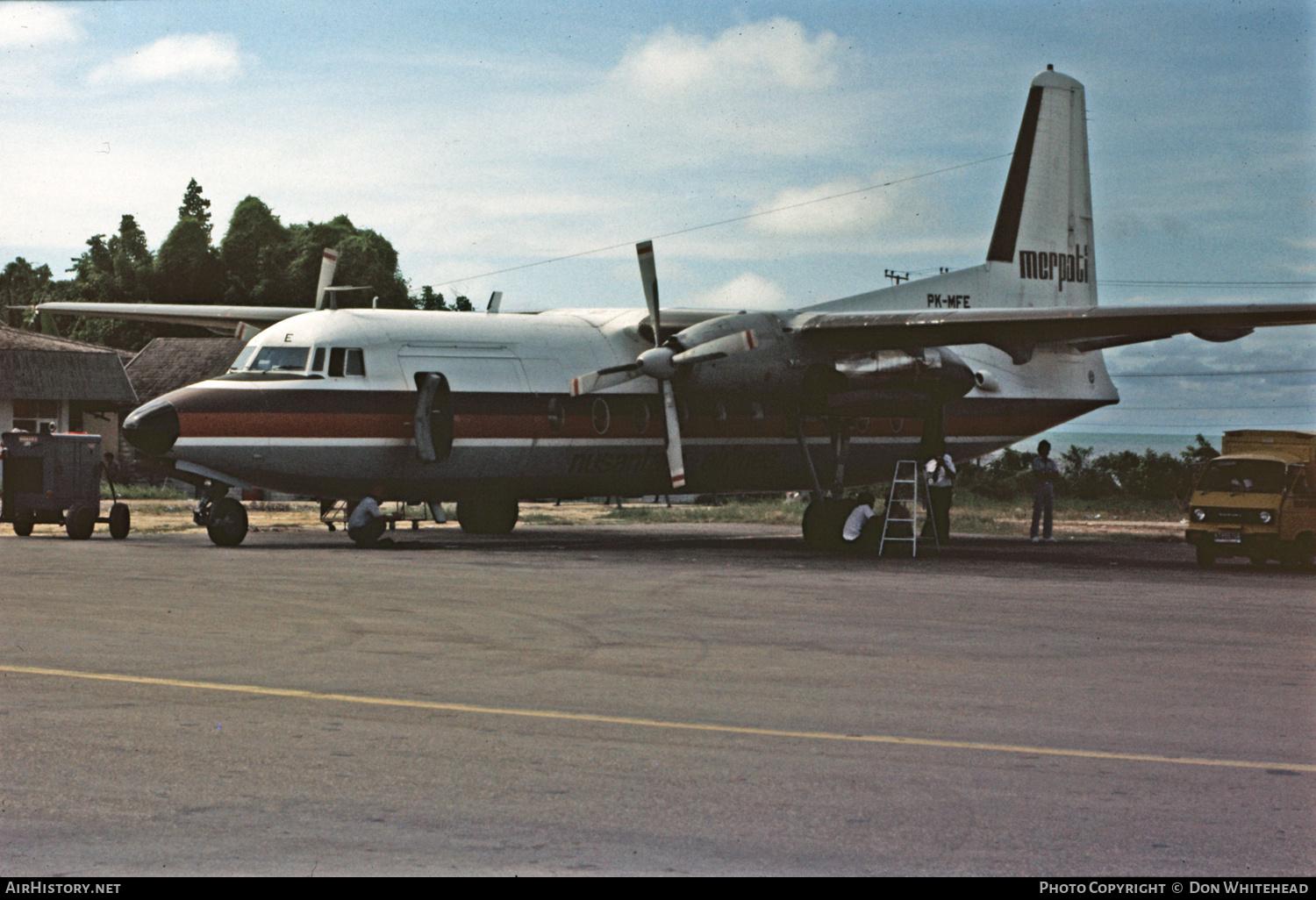 Aircraft Photo of PK-MFE | Fokker F27-600 Friendship | Merpati Nusantara Airlines | AirHistory.net #646588