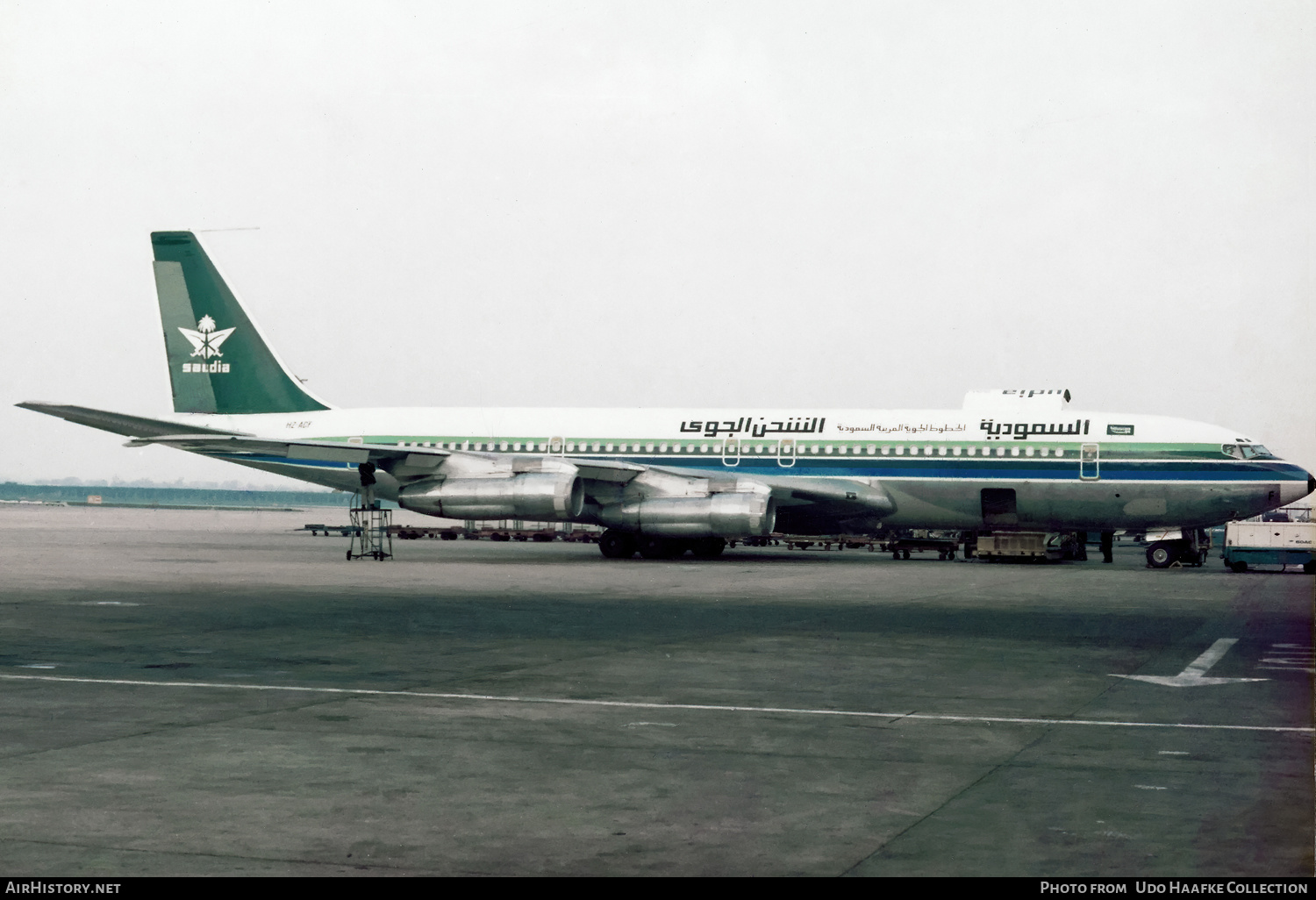 Aircraft Photo of HZ-ACF | Boeing 707-373C | Saudia - Saudi Arabian Airlines Cargo | AirHistory.net #646601