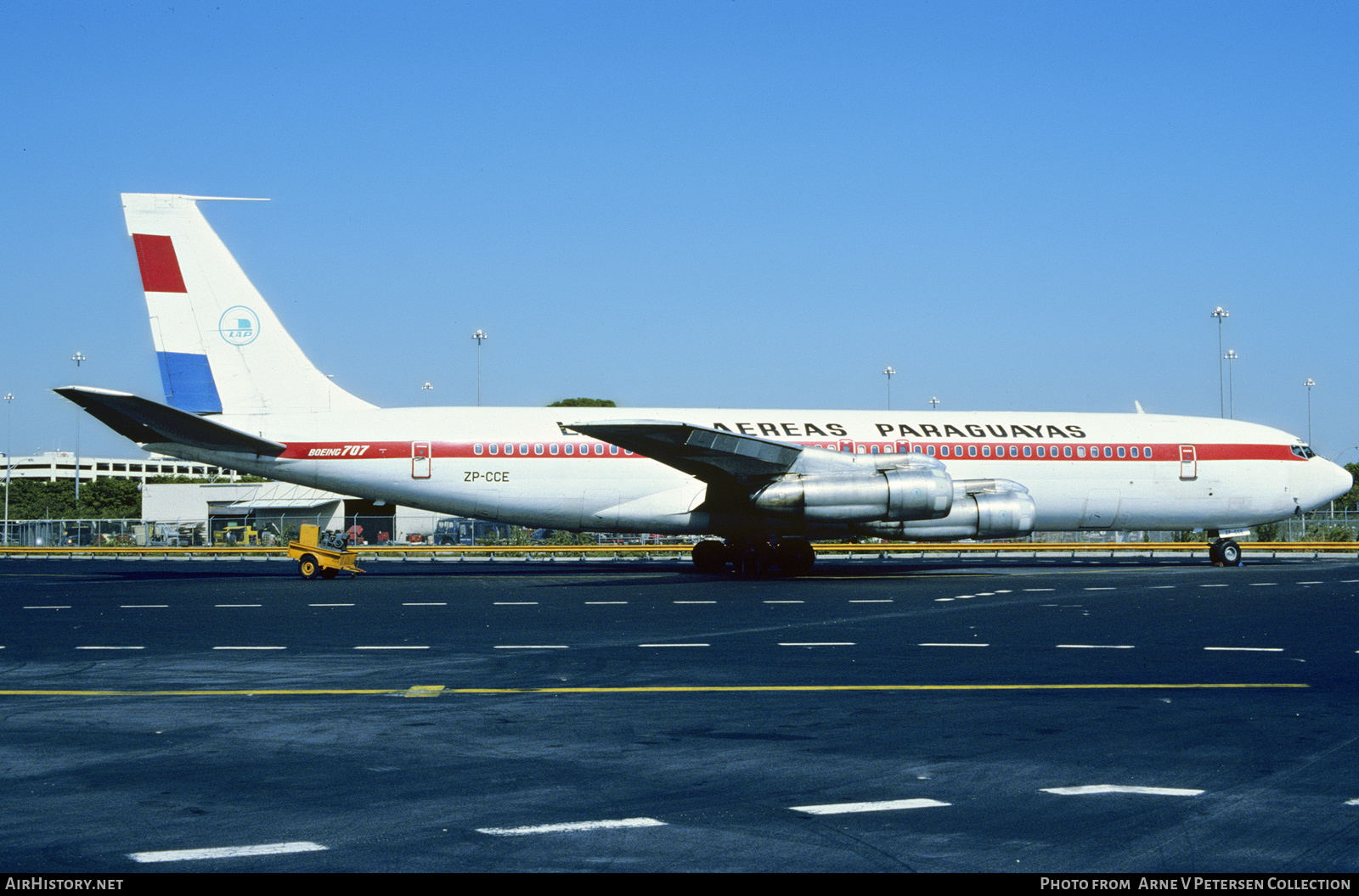 Aircraft Photo of ZP-CCE | Boeing 707-321B | Líneas Aéreas Paraguayas - LAP | AirHistory.net #646614