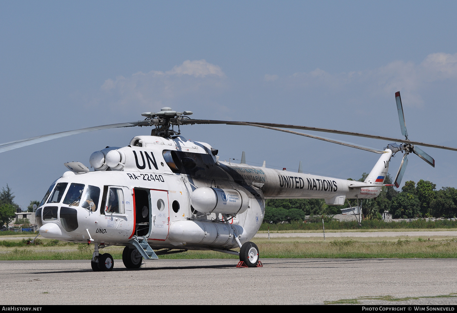 Aircraft Photo of RA-22440 | Mil Mi-171C | United Nations Humanitarian Air Service | AirHistory.net #646618