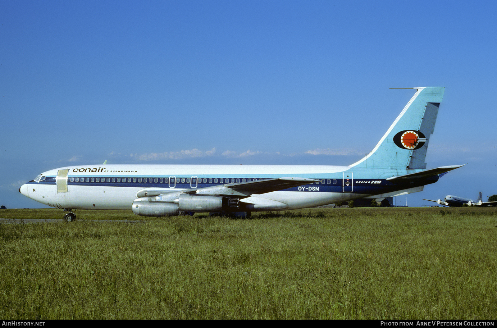 Aircraft Photo of OY-DSM | Boeing 720-025 | Conair of Scandinavia | AirHistory.net #646639