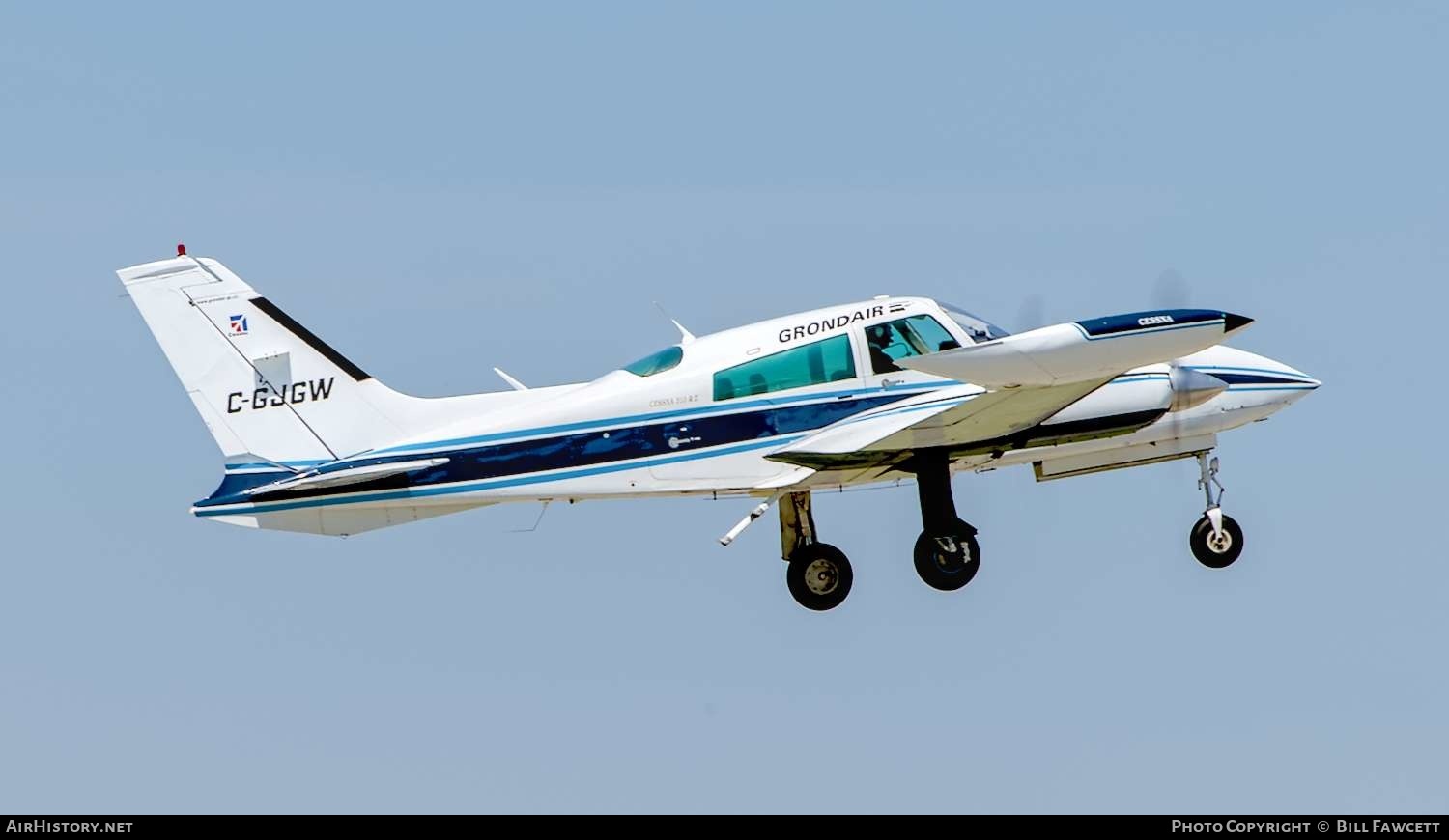 Aircraft Photo of C-GJGW | Cessna 310R II | Grondair | AirHistory.net #646642