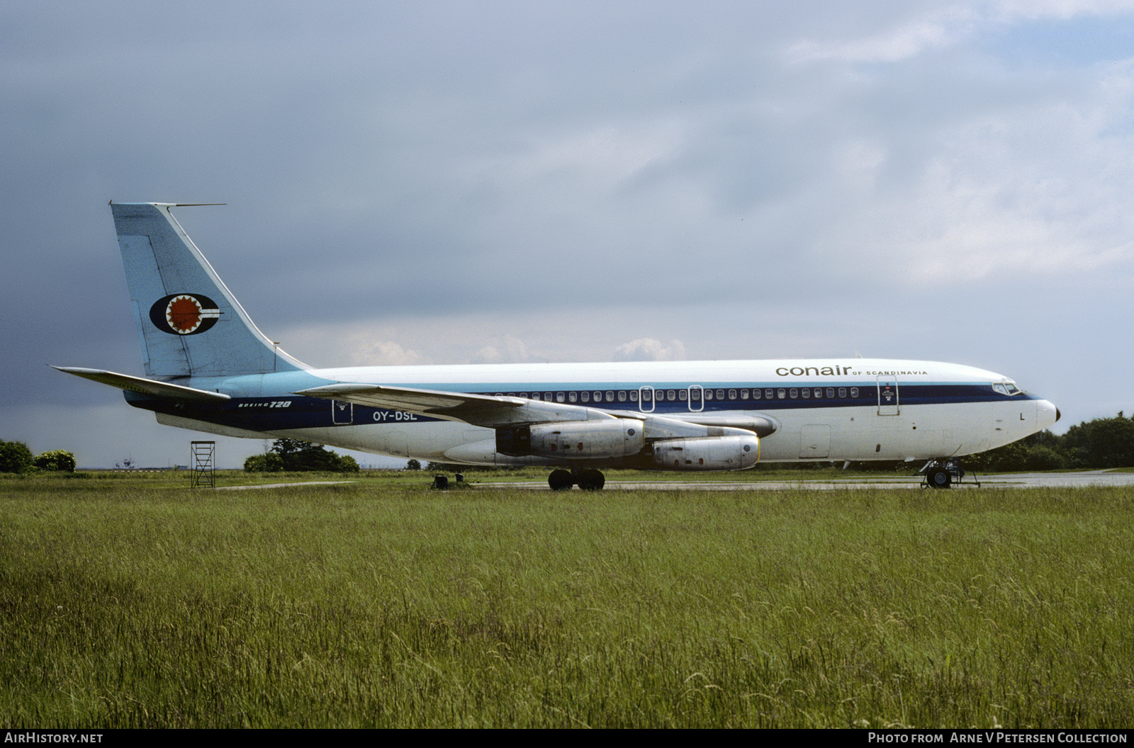 Aircraft Photo of OY-DSL | Boeing 720-025 | Conair of Scandinavia | AirHistory.net #646645