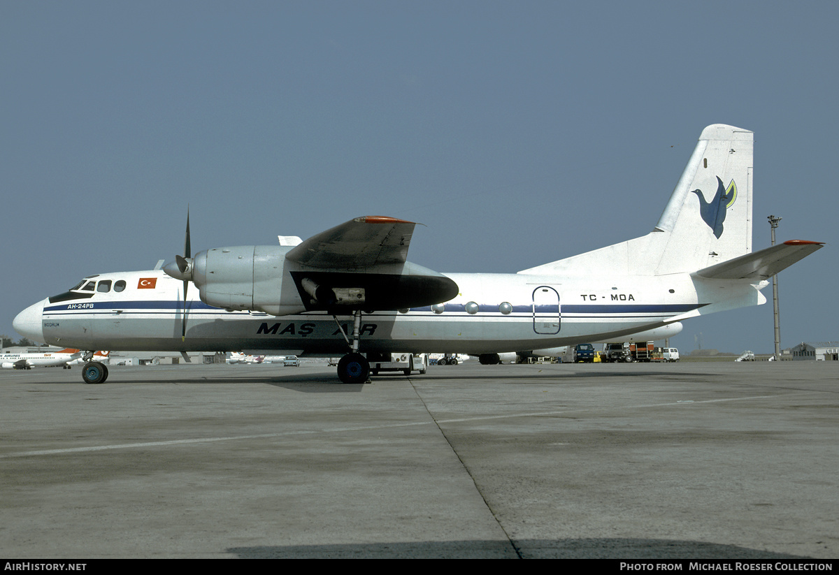 Aircraft Photo of TC-MOA | Antonov An-24RV | Mas Air | AirHistory.net #646649