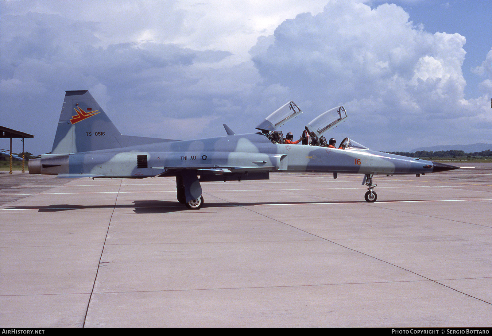 Aircraft Photo of TS-0516 | Northrop F-5F Tiger II | Indonesia - Air Force | AirHistory.net #646650