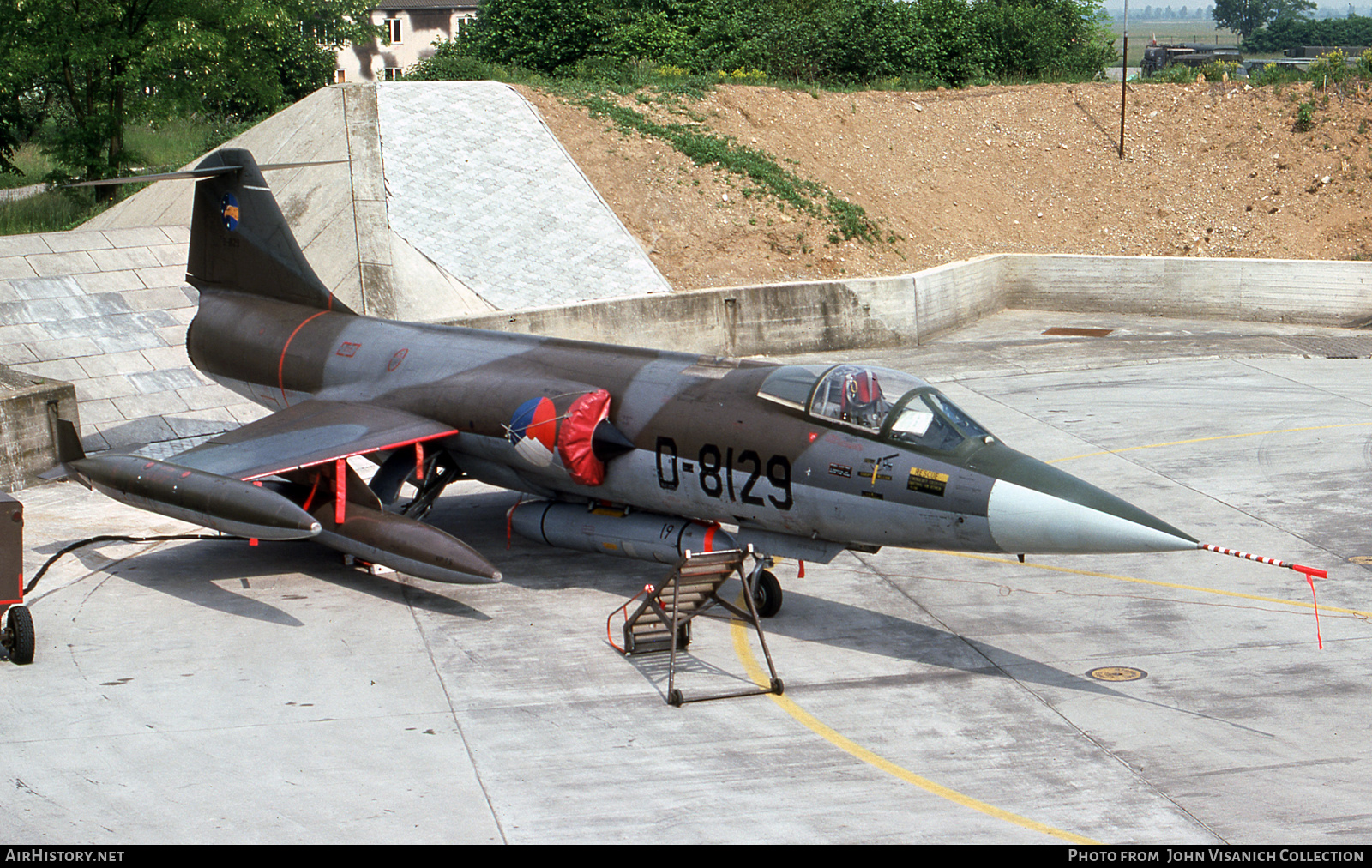 Aircraft Photo of D-8129 | Lockheed RF-104G Starfighter | Netherlands - Air Force | AirHistory.net #646660