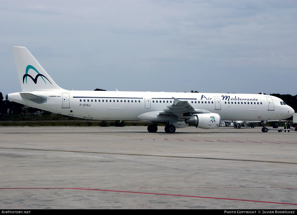 Aircraft Photo of F-GYAJ | Airbus A321-211 | Air Méditerranée | AirHistory.net #646676