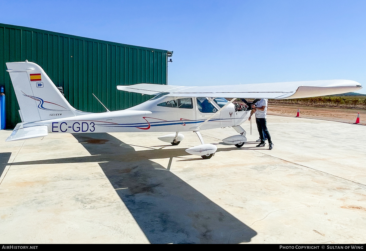 Aircraft Photo of EC-GD3 | Tecnam P-92 Echo Super | AirHistory.net #646681