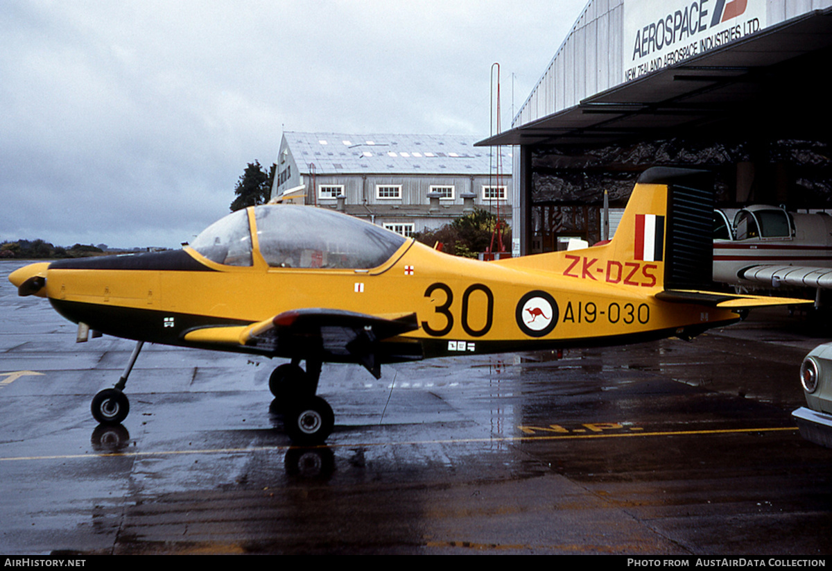 Aircraft Photo of ZK-DZS / A19-030 | New Zealand CT-4A Airtrainer | Australia - Air Force | AirHistory.net #646688
