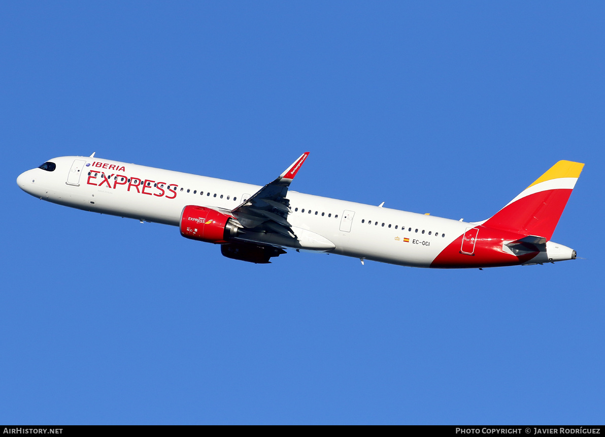 Aircraft Photo of EC-OCI | Airbus A321-271NX | Iberia Express | AirHistory.net #646695