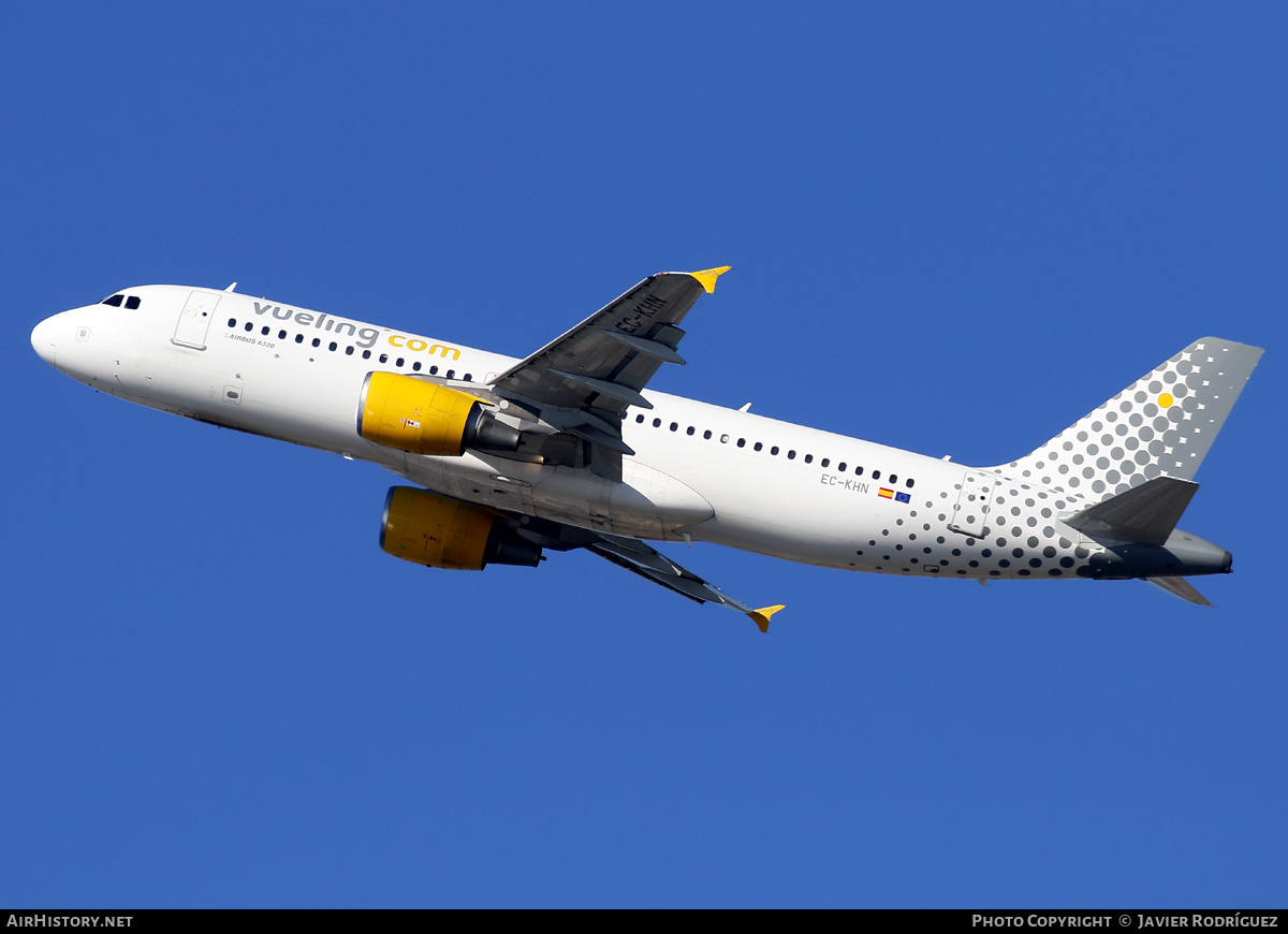 Aircraft Photo of EC-KHN | Airbus A320-216 | Vueling Airlines | AirHistory.net #646705