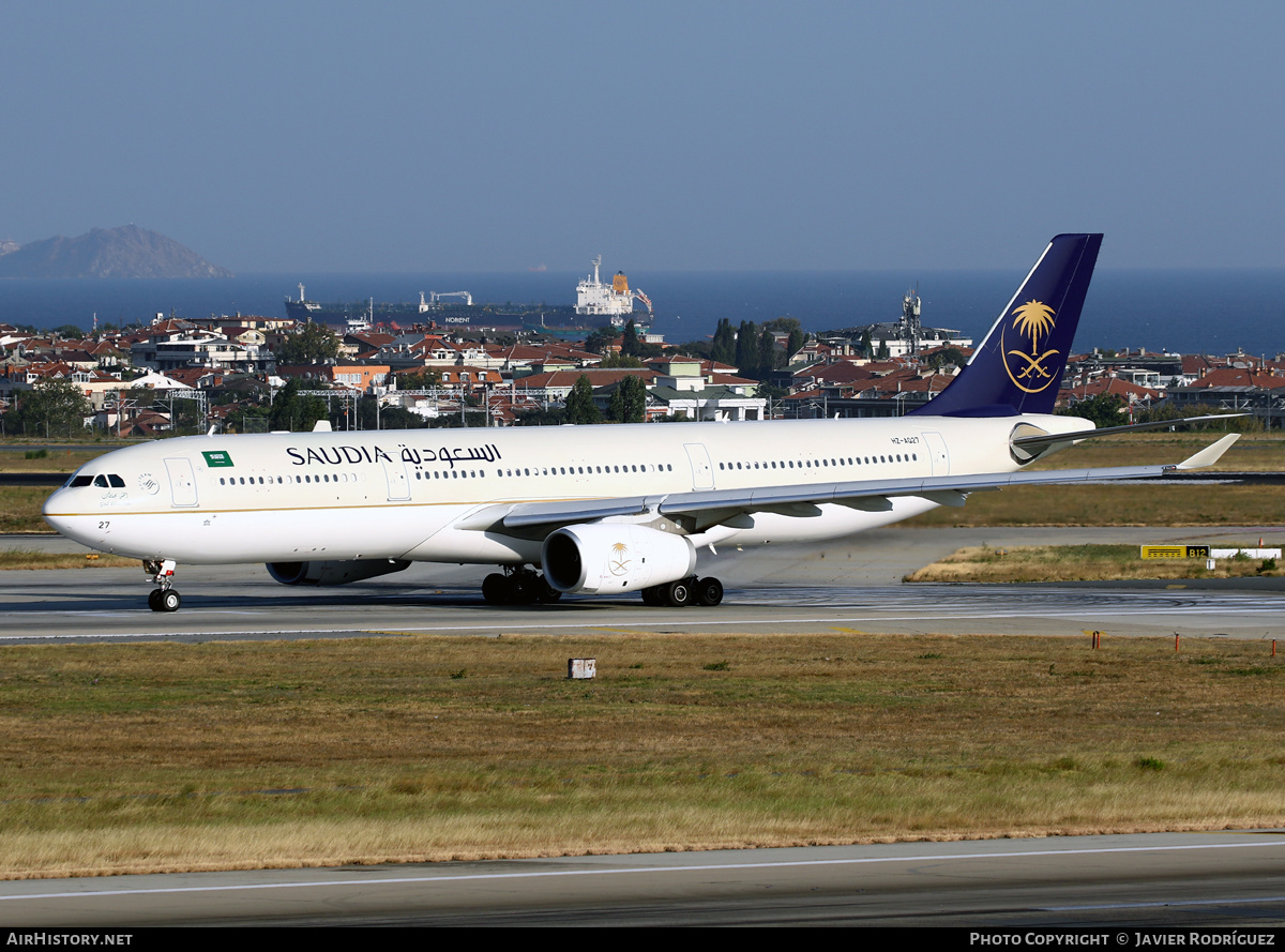 Aircraft Photo of HZ-AQ27 | Airbus A330-343E | Saudia - Saudi Arabian Airlines | AirHistory.net #646712