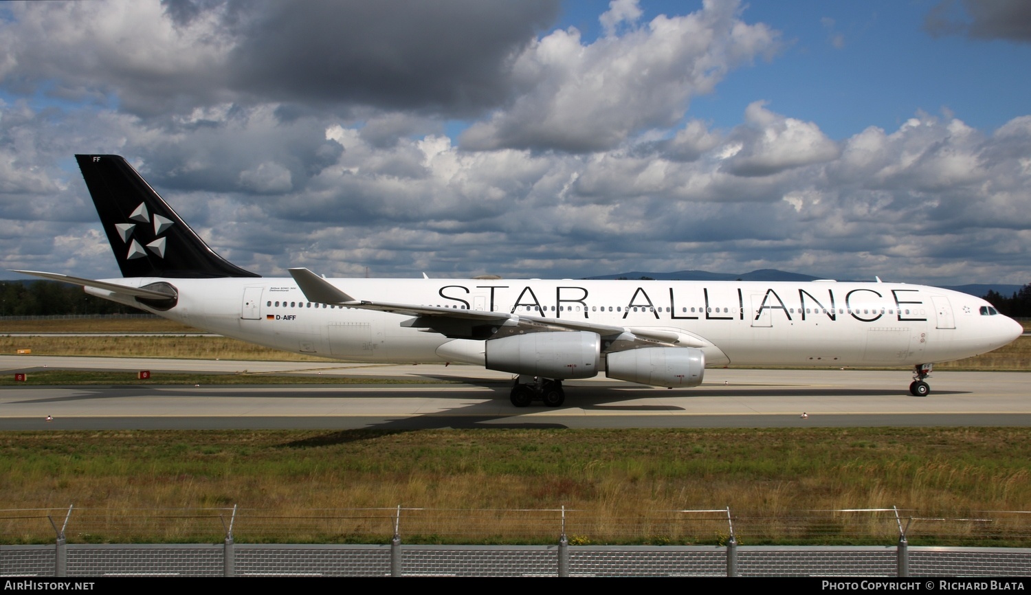 Aircraft Photo of D-AIFF | Airbus A340-313 | Lufthansa | AirHistory.net #646716