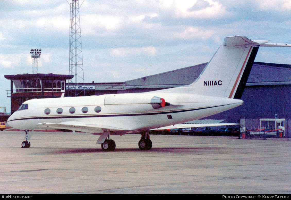 Aircraft Photo of N111AC | Grumman G-1159 Gulfstream II | AirHistory.net #646735