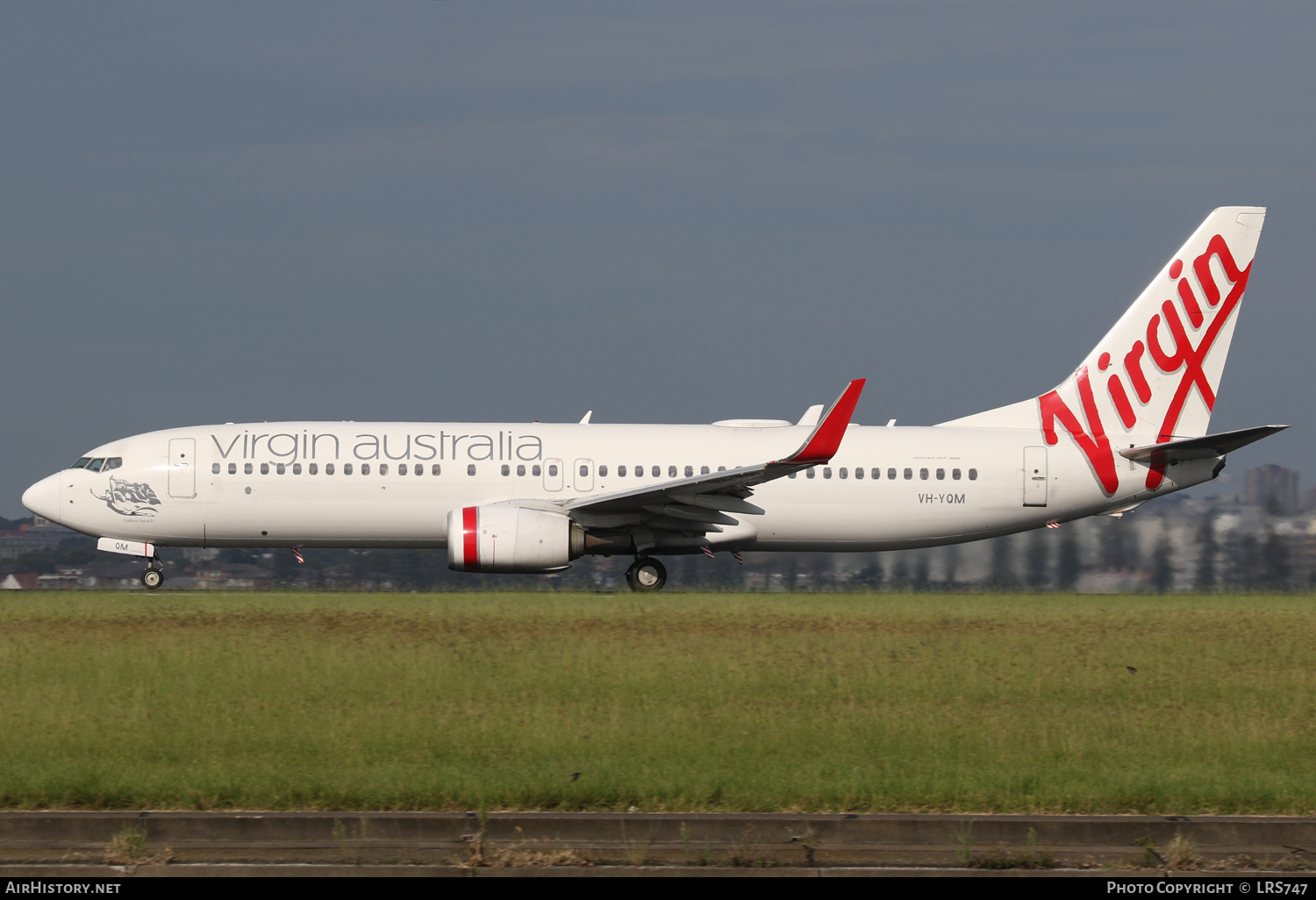 Aircraft Photo of VH-YQM | Boeing 737-8FE | Virgin Australia Airlines | AirHistory.net #646744