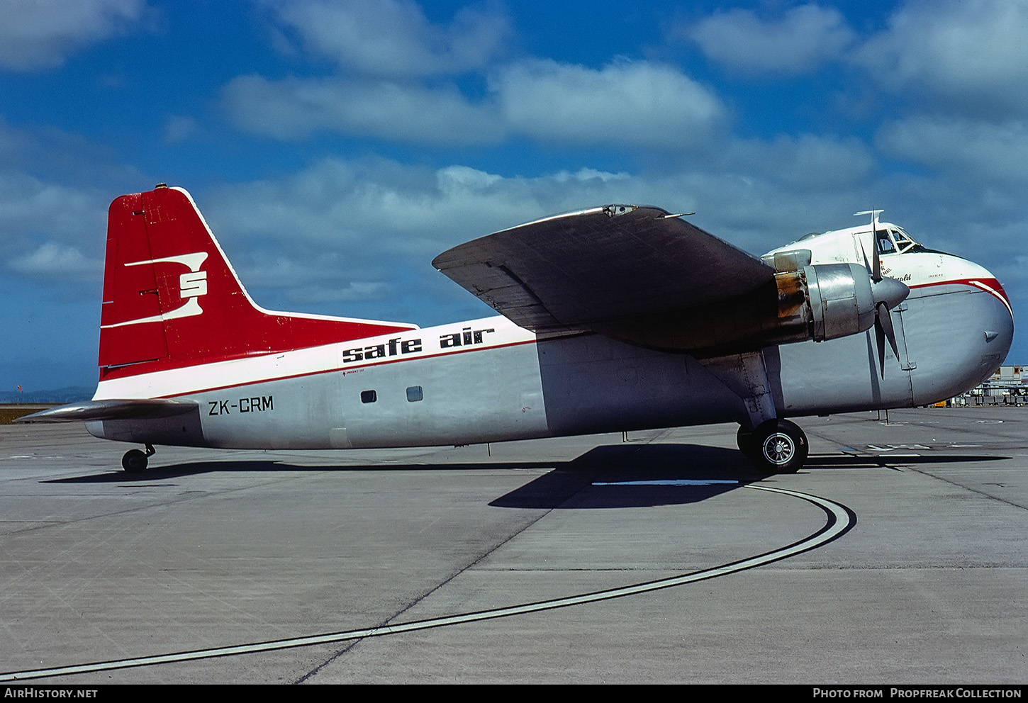 Aircraft Photo of ZK-CRM | Bristol 170 Freighter Mk31 | SAFE Air - Straits Air Freight Express | AirHistory.net #646745