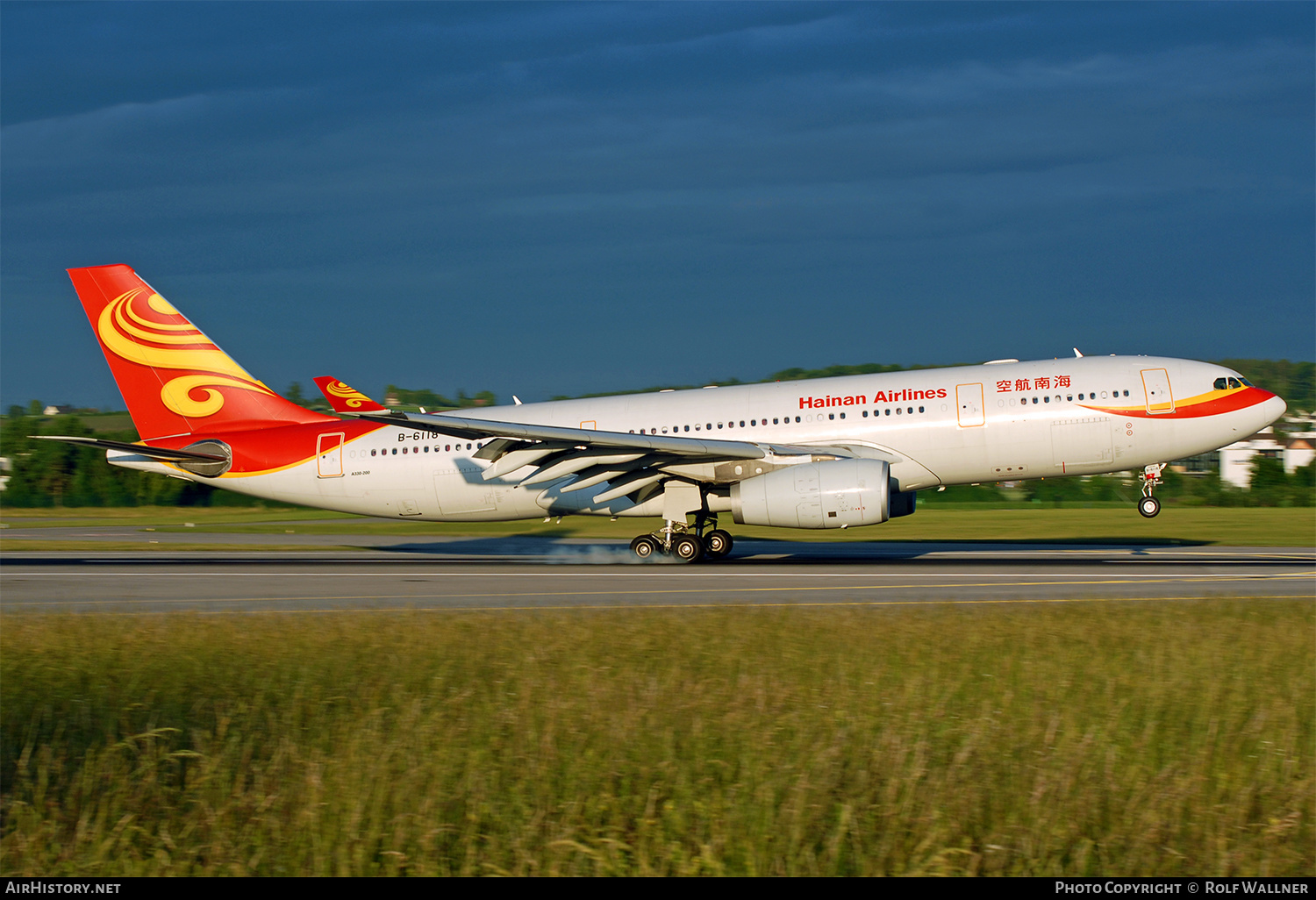 Aircraft Photo of B-6118 | Airbus A330-243 | Hainan Airlines | AirHistory.net #646750