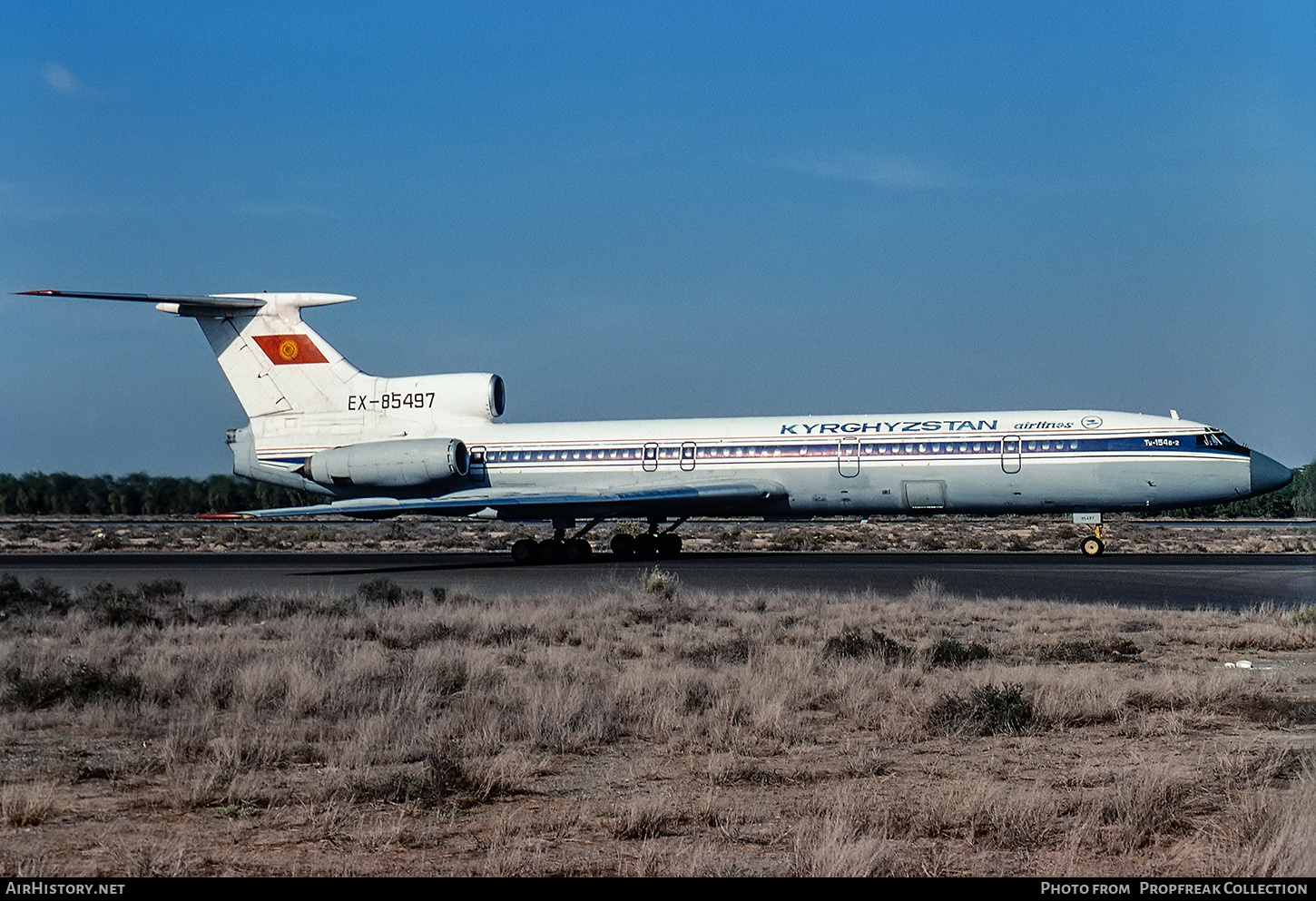 Aircraft Photo of EX-85497 | Tupolev Tu-154B-2 | Kyrghyzstan Airlines | AirHistory.net #646771
