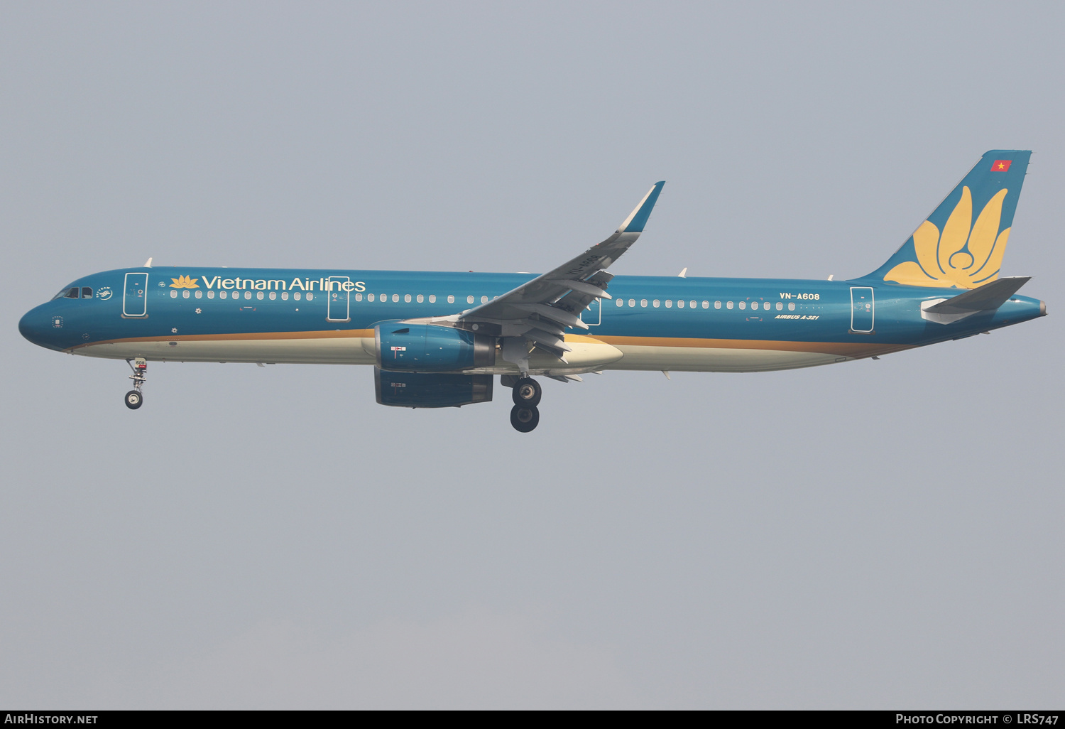 Aircraft Photo of VN-A608 | Airbus A321-231 | Vietnam Airlines | AirHistory.net #646772