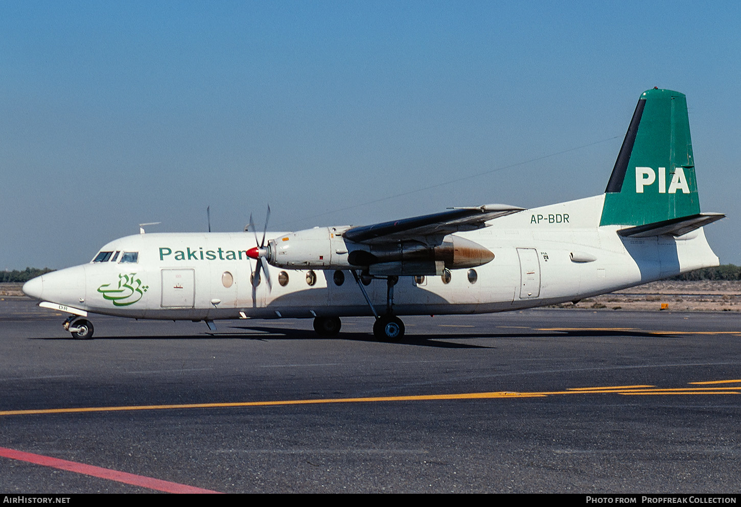 Aircraft Photo of AP-BDR | Fokker F27-200 Friendship | Pakistan International Airlines - PIA | AirHistory.net #646775