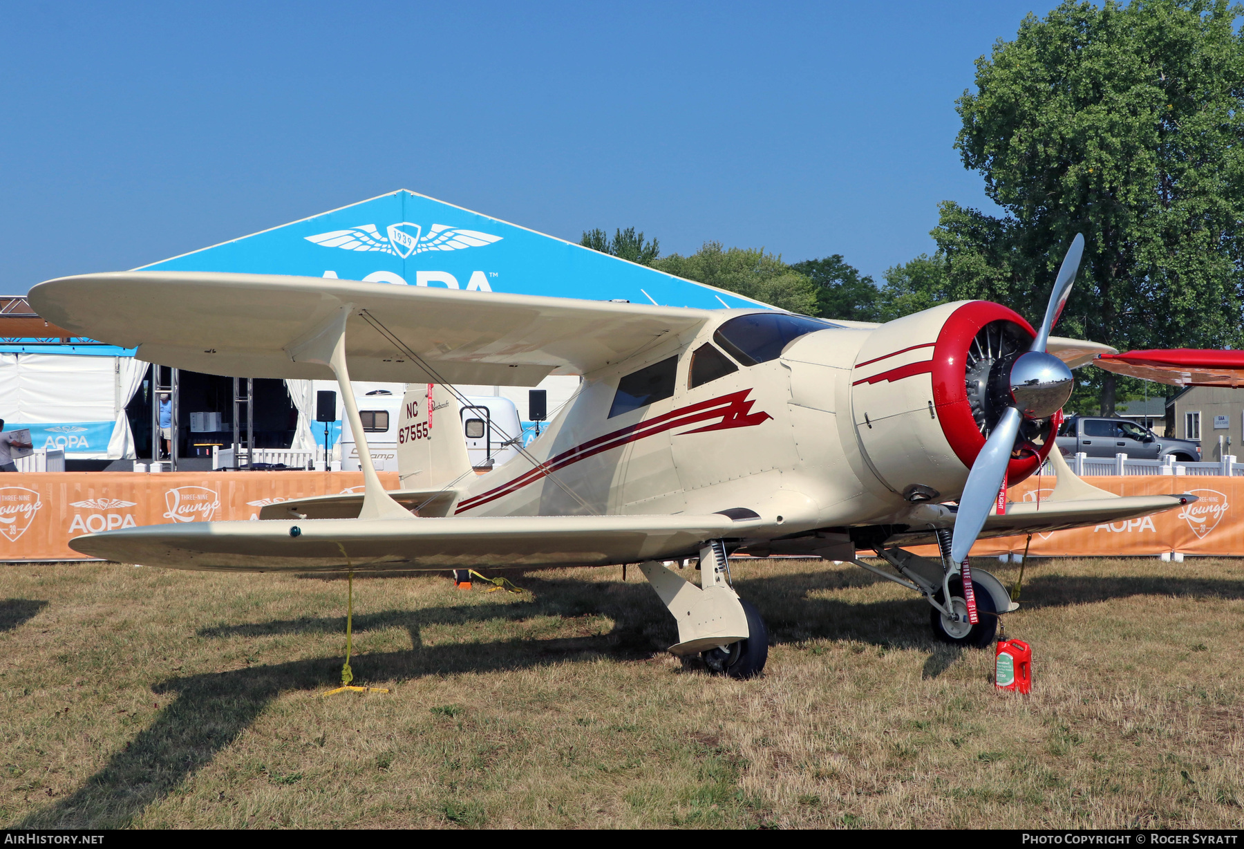 Aircraft Photo of N67555 / NC67555 | Beech GB-2 (D17S) | AirHistory.net #646777