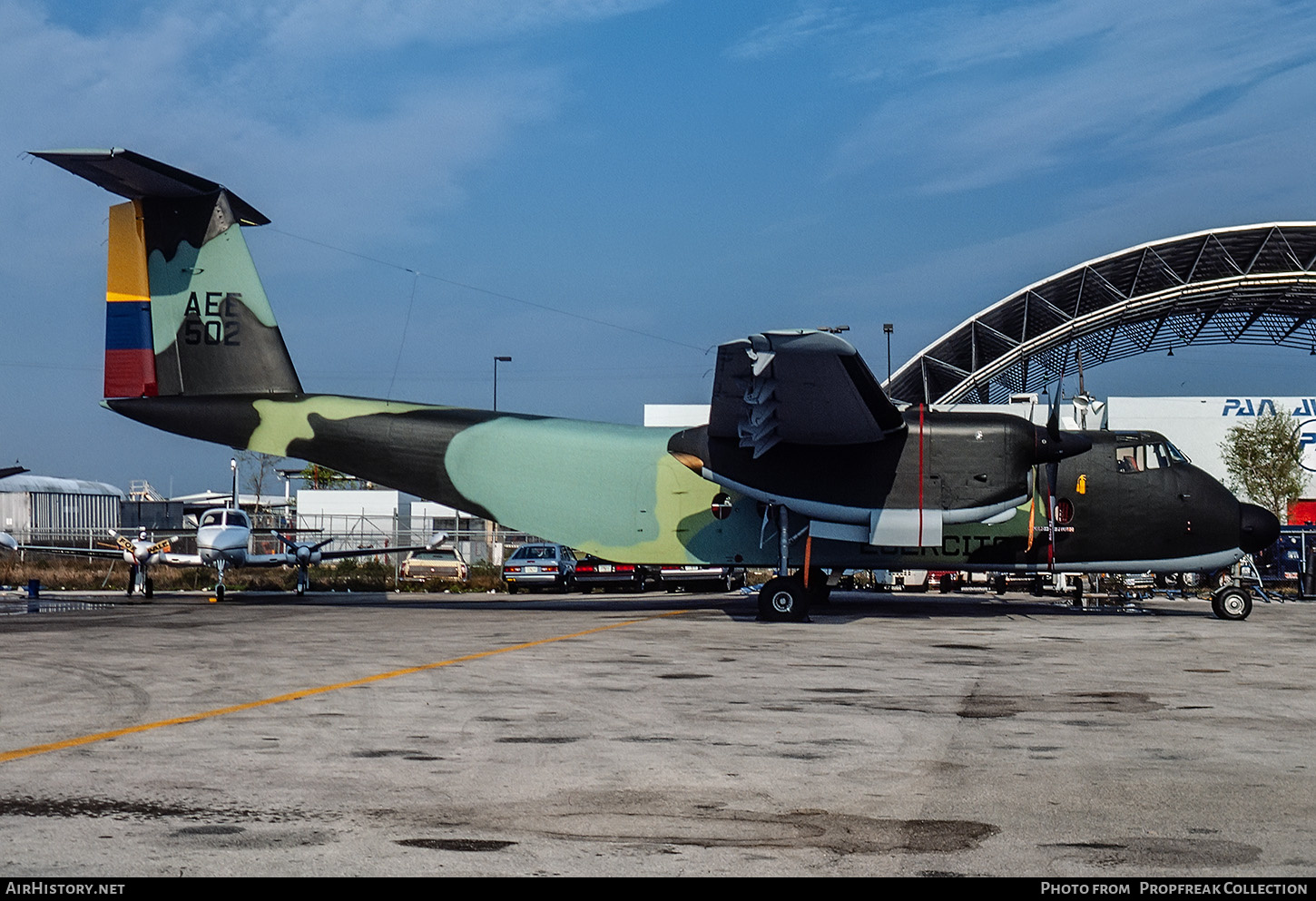 Aircraft Photo of AEE-502 | De Havilland Canada DHC-5E Buffalo | Ecuador - Army | AirHistory.net #646797